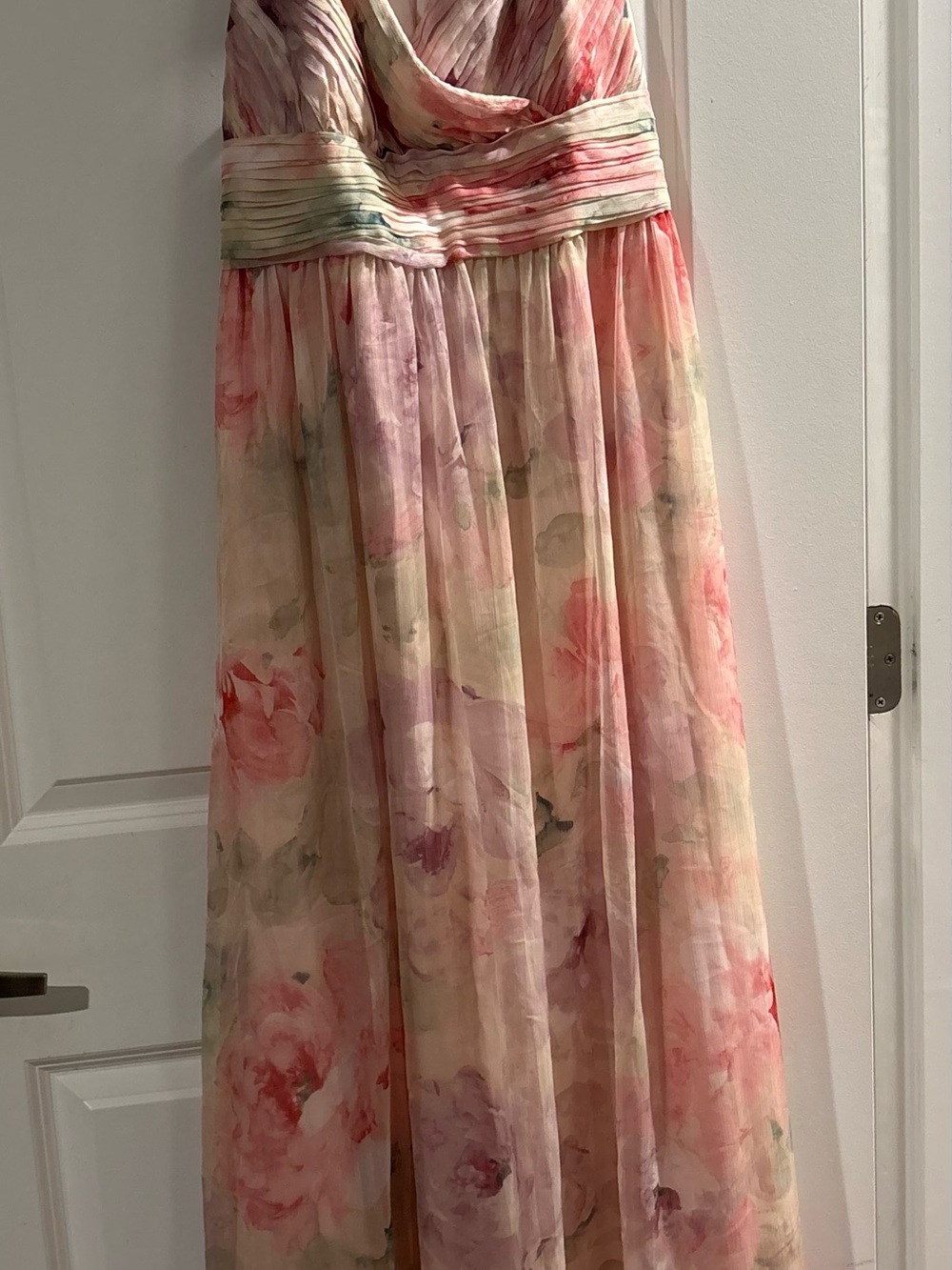 Ralph Lauren Pink Floral Maxi Dress